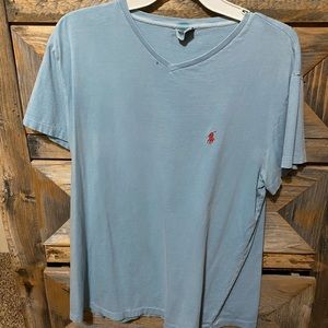 Men’s polo by Ralph Lauren v-neck t-shirt.